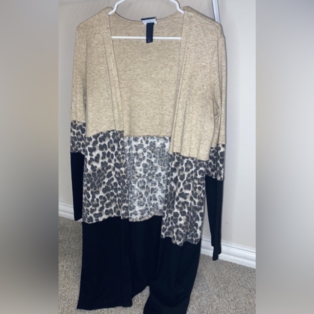Daytrip leopard cardigan